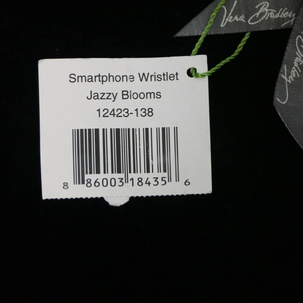 Vera Bradley Smartphone Wallet RARE Wristlet Jazzy Blooms Floral Quilted NEW